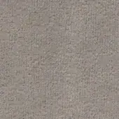 Dense speckled fabric texture in muted gray with subtle tonal variations, matte finish, labeled “bross > fabric (b) ponza > col. 7027.19”.